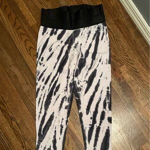 Brand new VULL workout pants ,size medium, full length, black and white.